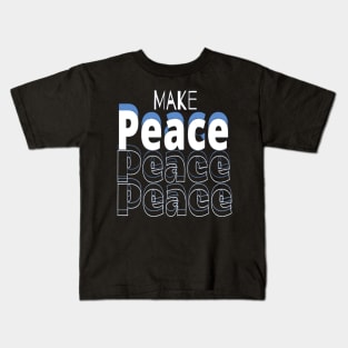 Make Peace Kids T-Shirt